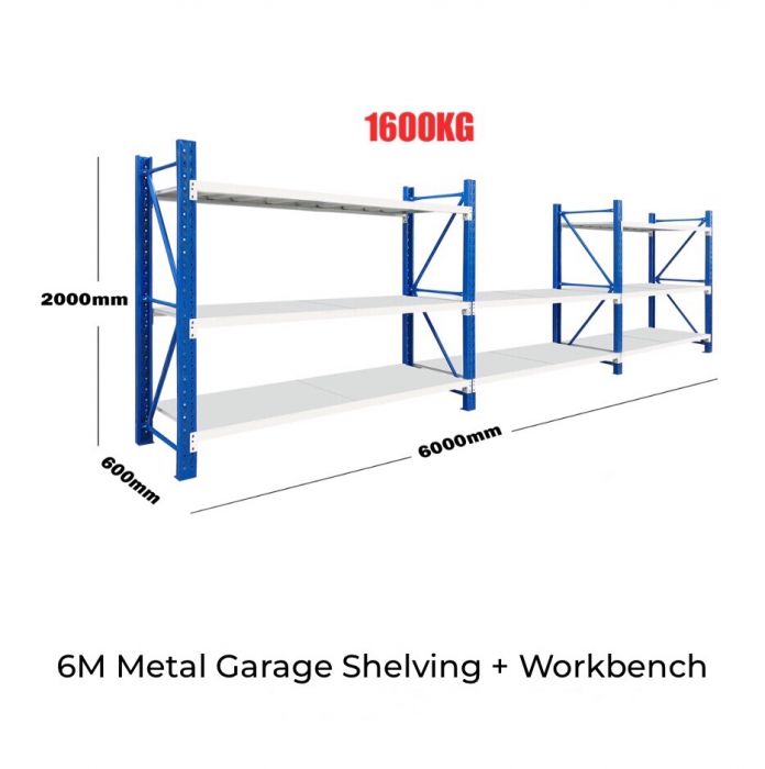 Steel garage shelving systems outlet