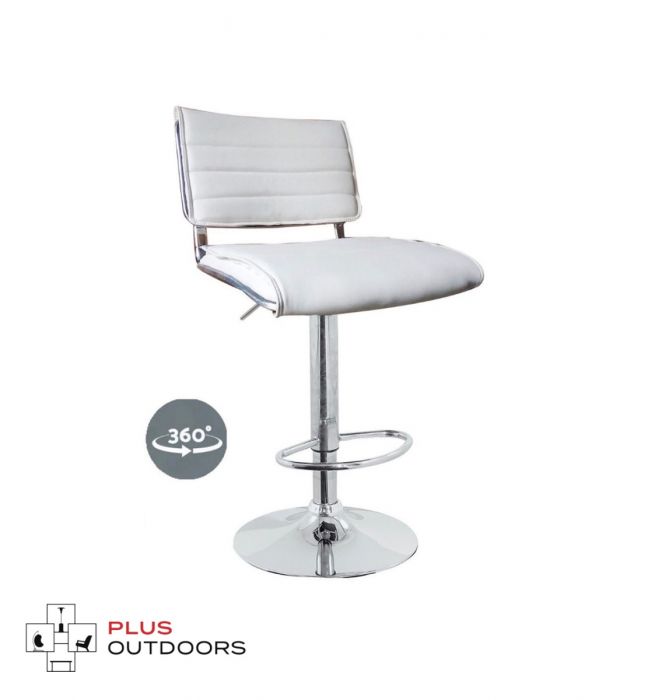 White gas lift bar stools shop