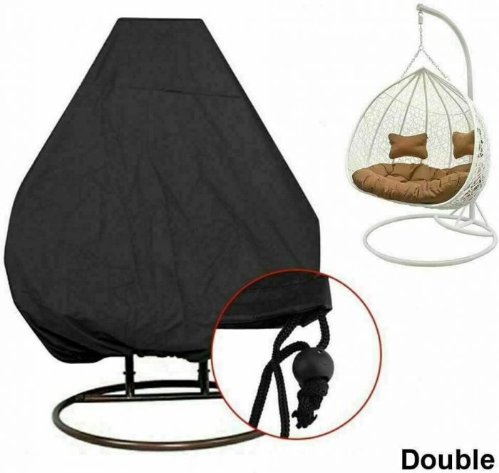 TUOKE Outdoor Garden Egg Swing Chair Cover Rainproof Sunscreen UV Waterproof Protection Dust Cover… 