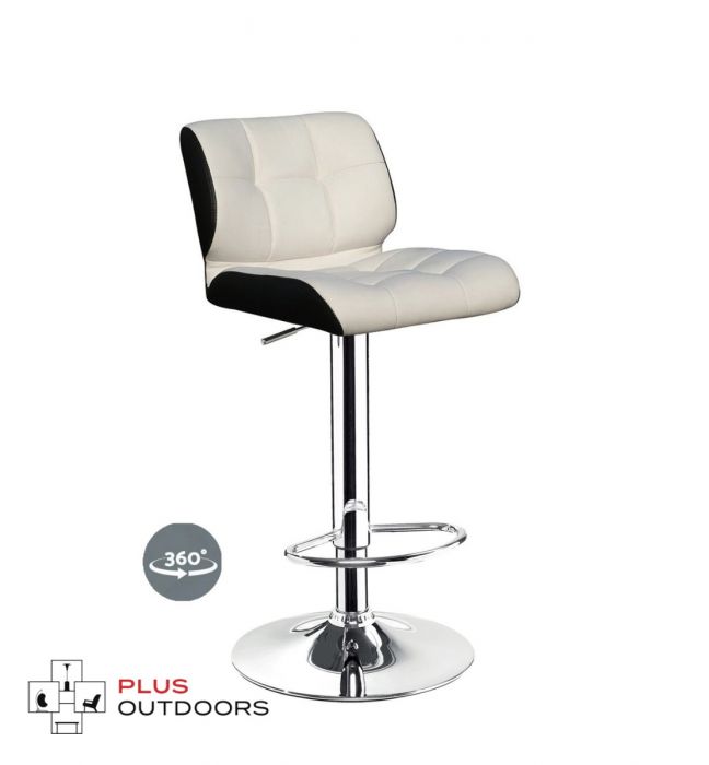 White gas lift bar hot sale stools