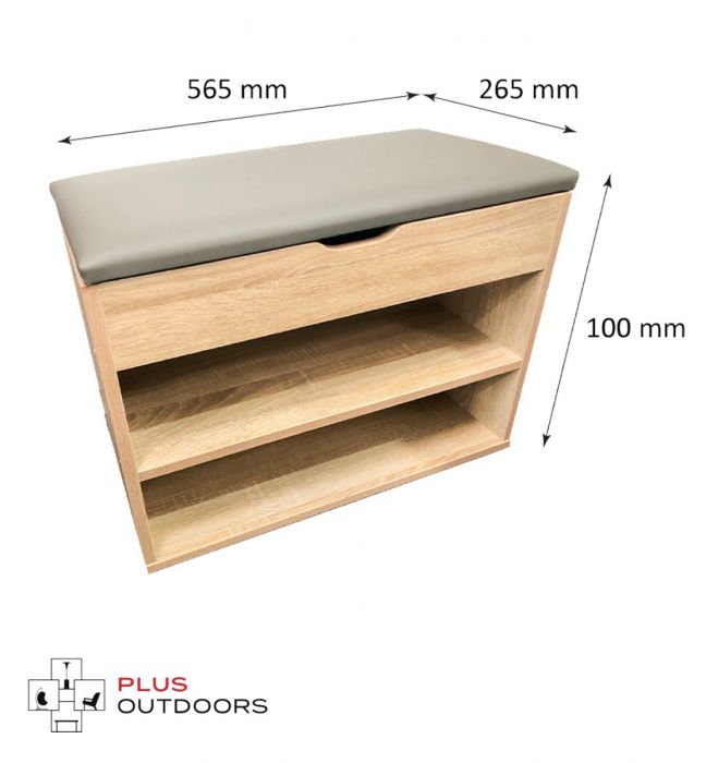 Wooden shoe rack with seat cheap