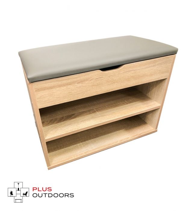 Wooden shoe box bench on sale