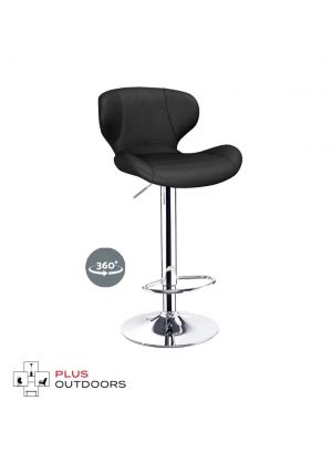 Bar Stools Kitchen Stool Leather Barstools Swivel Chairs Gas Lift