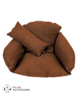  Single Pod Chair Armrest Cushion - Brown