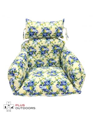 Single Pod Chair Armrest Cushion - Flower