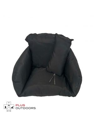 Single Pod Chair Armrest Cushion - Black