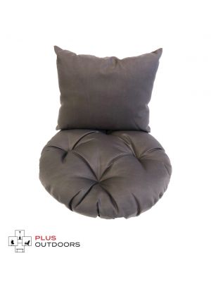 Single Pod Chair Cushion - Dark Charcoal
