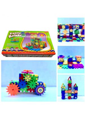 Funny Bricks Electric Gear Building Blocks Educational Toy