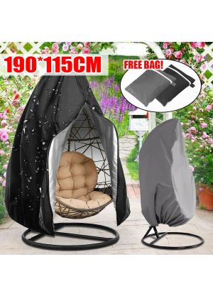 Hanging Single Egg Chair Cover Protector Waterproof Outdoor without zip