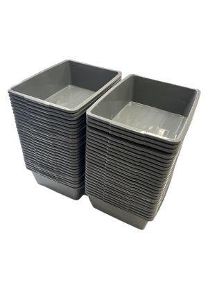 STORAGE BIN Gray X 10 UNITS