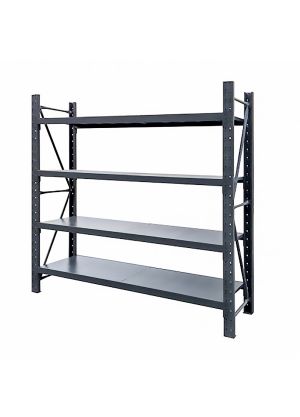 2M Shelving 2M x 0.6M x 2M Charcoal