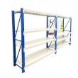 4m workbench shelving Blue & Grey set with 2m mash net